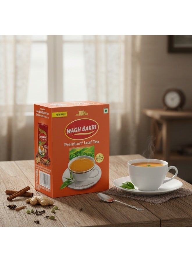 WAGH BAKRI Premium Leaf Tea Box 225g - Image 4